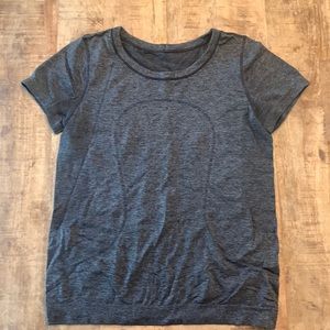 Lululemon Dark Grey Swiftly Tech Tee